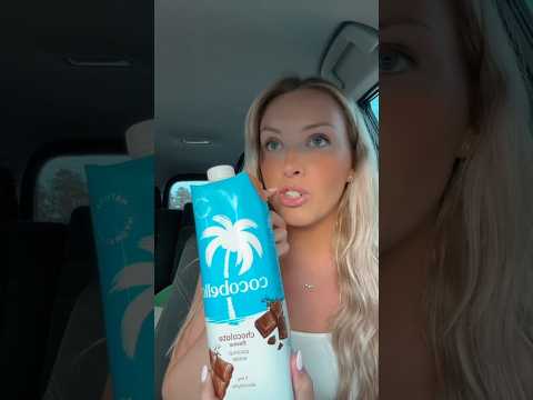 Trying the viral chocolate coconut water #ytshorts