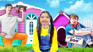 We Live in a Tiny House! | Dad Vs Stepdad! Funny Parenting Situations by Crafty Hacks