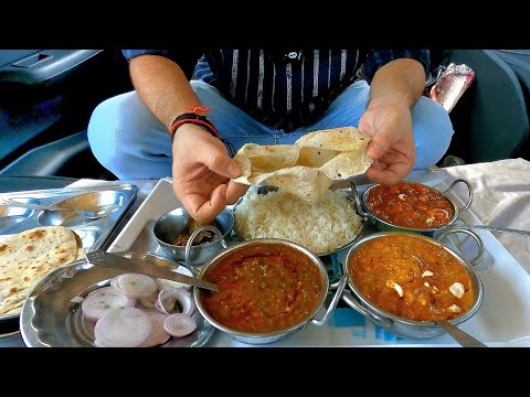 Sarpanch Dhaba Ka Dal Chawal Aur Mattar Paneer | Sarpanch Dhaba Jammu Katra Highway | Jammu food