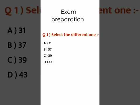 Maths quiz questions for government scholarship exams