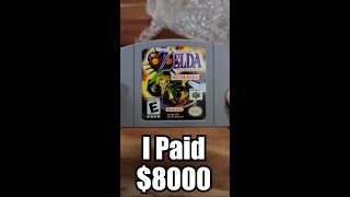 $8000 Spent on a Nintendo 64 Game😬 #shorts