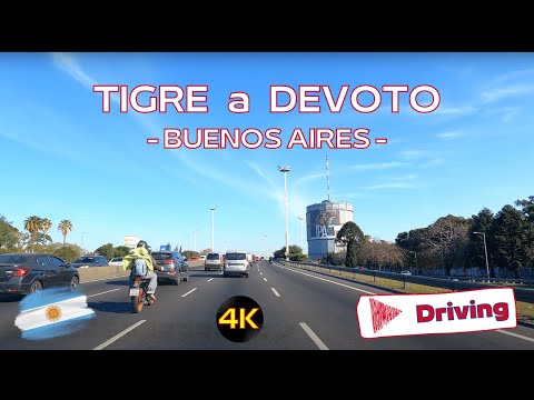 Buenos Aires Argentina - Tigre a Devoto -✨Auto nuevo✨ - viaje 57