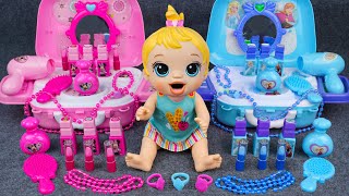 60 Minutes Satisfying Unboxing Disney Toys Collection,  Frozen Elsa Makeup Set | Tiny Toys Unboxing