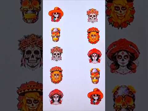 La catrina matching puzzle game #shorts #ellibrodelavida #puzzle #game #art #trending #youtubeshorts