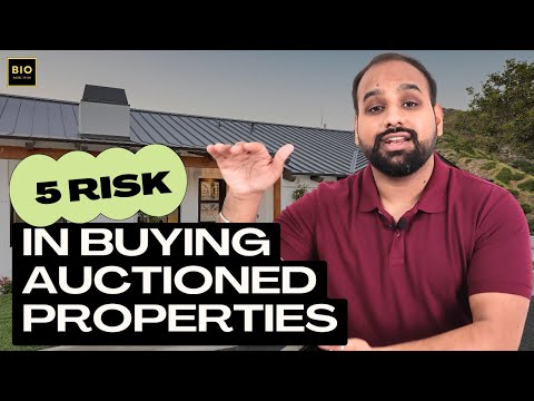 Bank Auction :Risks involved from Bid to Buy (Know this before its too late).