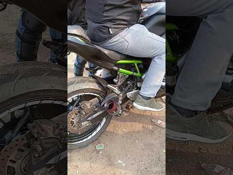 kawasaki z900 exhaust sound #viral #shorts #ytshort #uk07rider #jsfilms #jattprabhjot #kawasaki