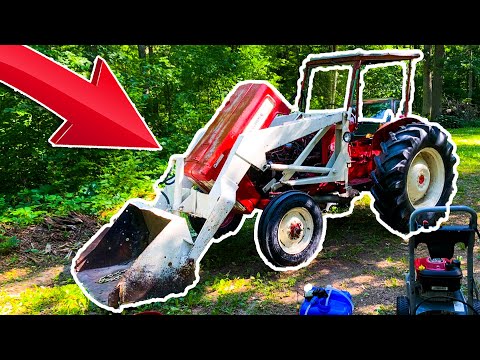 International Harvester B414 Left For Dead- We Will Fix It!  Project Camp