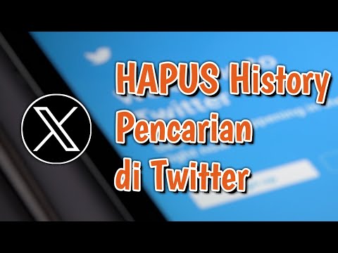 CARA Hapus history pencarian di Twitter dengan Mudah