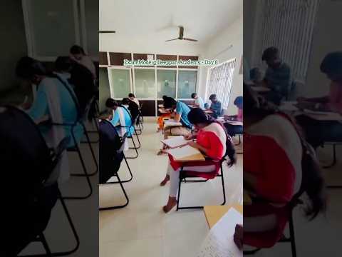 Exam Mode @ Deeppan Academy - Day 8