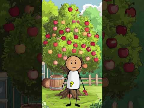 DAD JOKE 94 | How Many Apples Can You Grow on a Tree? 🤔#shorts #funny