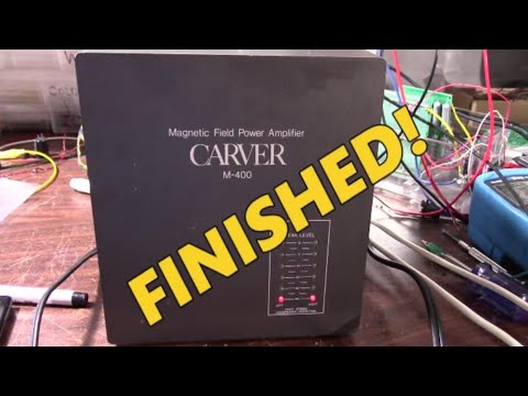 Carver M-400 completed repair