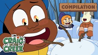 Craig's Winter Games! | Winter Holiday Compilation  | Craig of the Creek | Cartoon Network