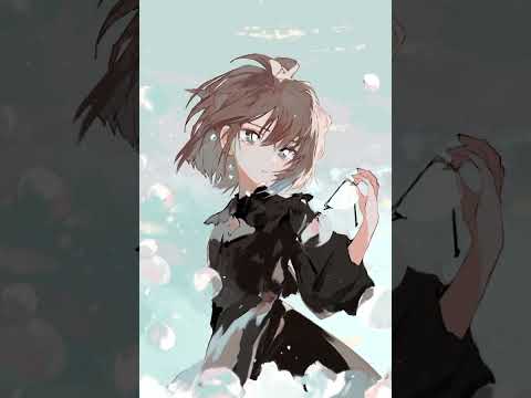 メイキング - 灰原哀 / Canon  speed painting #shorts