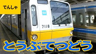 私鉄電車（10）東武鉄道：特急スペーシア／100系／200系／6050系／7000系／8000系／10000系／50090系 他