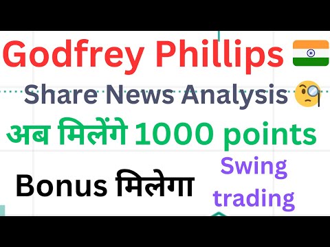 Godfrey Phillips india share latest news about Bonus - Godfrey price analysis for swing trading