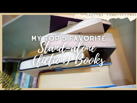 my top 5 favorite fiction stand-alone books 📚