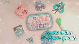 SNOW MIKU SKYTOWN POUCH!✨