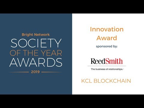 KCL Blockchain - Bright Network Innovation Award