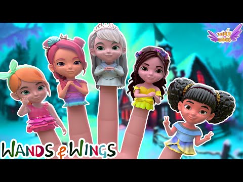 The Finger Family Song | Tickle Tickle Song | Princess Songs and Nursery Rhymes - Wands and Wings