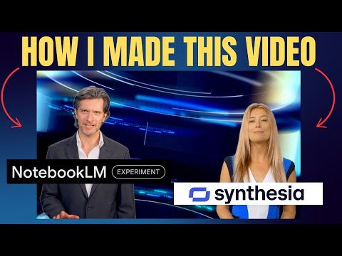 NotebookLM + Synthesia:  How I Used Both To Create an AI Video Podcast!