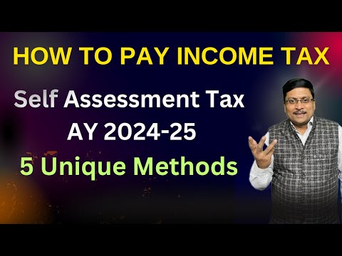 How to Pay Tax AY 2024-25 | How to pay self Assessment Tax | How to Pay Advance Tax | Tax payment