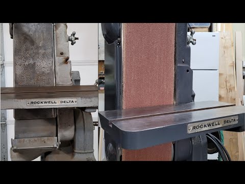 Delta 6 X 48 belt sander restoration (voice over)