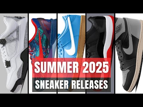 BEST SUMMER 2025 Sneaker Release information, Date & Price