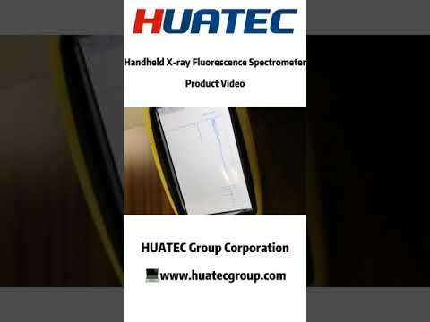 HUATEC Handheld X ray Fluorescence Spectrometer Product Video