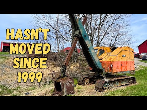 Auction Buy, Cable Shovel Sitting 23 Years!!! (WILL IT RUN??)