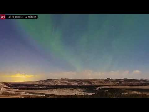 Nov 15, 2024: Aurora Borealis Over Iceland in 4K Ultra HD