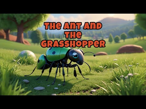 The Ant and the Grasshopper | Aesop's Fables | 伊索寓言 | 螞蟻和蚱蜢 | イソップ寓話 | アリとキリギリス