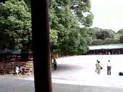 Elizabeth and Dad in Japan #11 - Meiji jingu