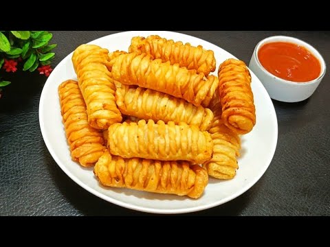 New Style Potato Snacks! Its So Delicious! Crispy Potato Roll Recipe! Samosa Recipe! Potato Recipes