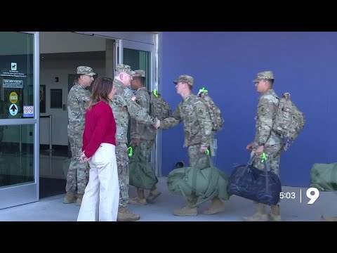 Soldiers training on Fort Huachuca are going home for the holidays