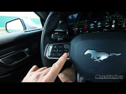 2024 Ford Mustang Ecoboost -- Controls