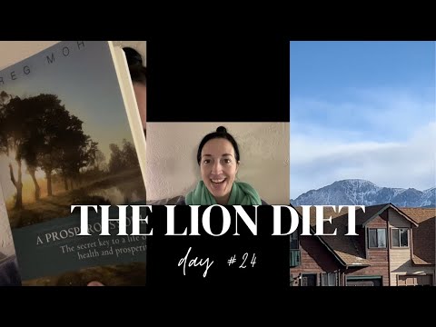 31 Day LION DIET Challenge | Day 24 Vlog & Encouragement