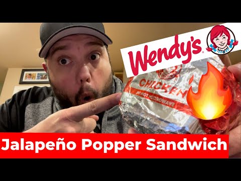 Wendy’s Jalapeño Popper Spicy Chicken Sandwich Review