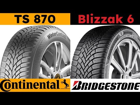 Continental WinterContact TS 870 vs Bridgestone Blizzak 6