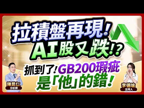 【拉積盤再現！AI股又跌!?抓到了！GB200瑕疵是「他」的錯！】2024.10.24 台股盤後 (CC字幕)