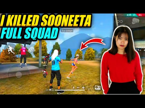 I KILLED SOONEETA FULL SQUAD 😱|| op REACTION SOONEETA || SAHIL GAMING