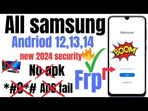 Samsung Galaxy Frp Bypass 2025 Android 11-12-13-14 Latest Security Frp Lock Unlock | Frp Removal