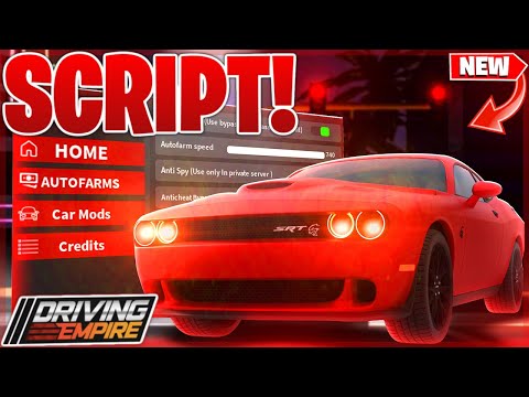 Roblox Driving Empire Script AUTO FARM + INF MONEY + Mobile Fluxus  *PASTEBIN 2024*