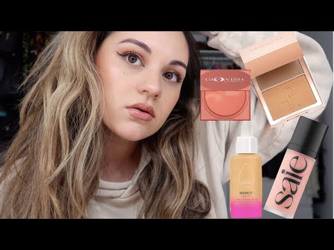 GLOWY SKIN MAKEUP | TRYING NEW MAKEUP AT SEPHORA & ULTA