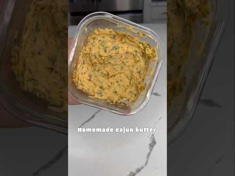 Homemade Cajun Butter #recipesbyaldenb #foodie