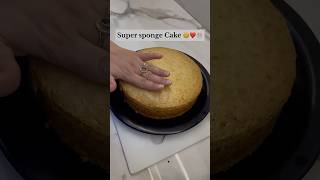 Eggless Vanilla sponge cake |full recipe in 1minutes | #shorts #ytshorts #youtubeshorts #egglesscake