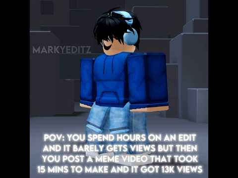 the youtube algorithm is actually so bad 😃 | Roblox Edit | ib: me