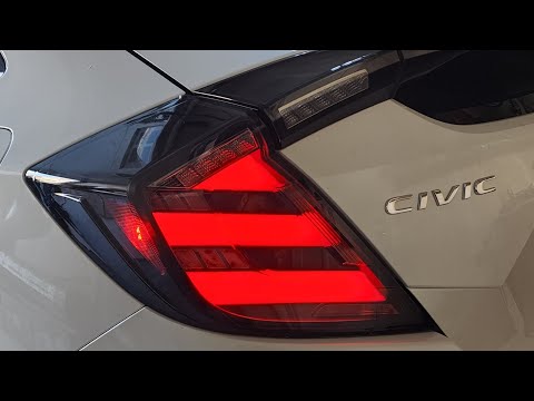 How to install 10th gen Civic Hatchback Vland taillights V1s #diy #honda #hatchback #taillights #fyp