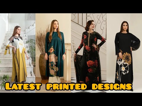 Pakistani Lulusar brand digital printed 2Pcs for Ladies demanded suit lastest print|@Aaimafashion