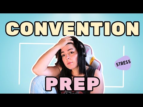 How to get ready for a Convention  Tabling, Panel and Products