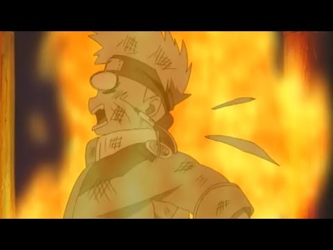 KABUTO ATACA Y QUEMA A NARUTO ESPAÑOL LATINO